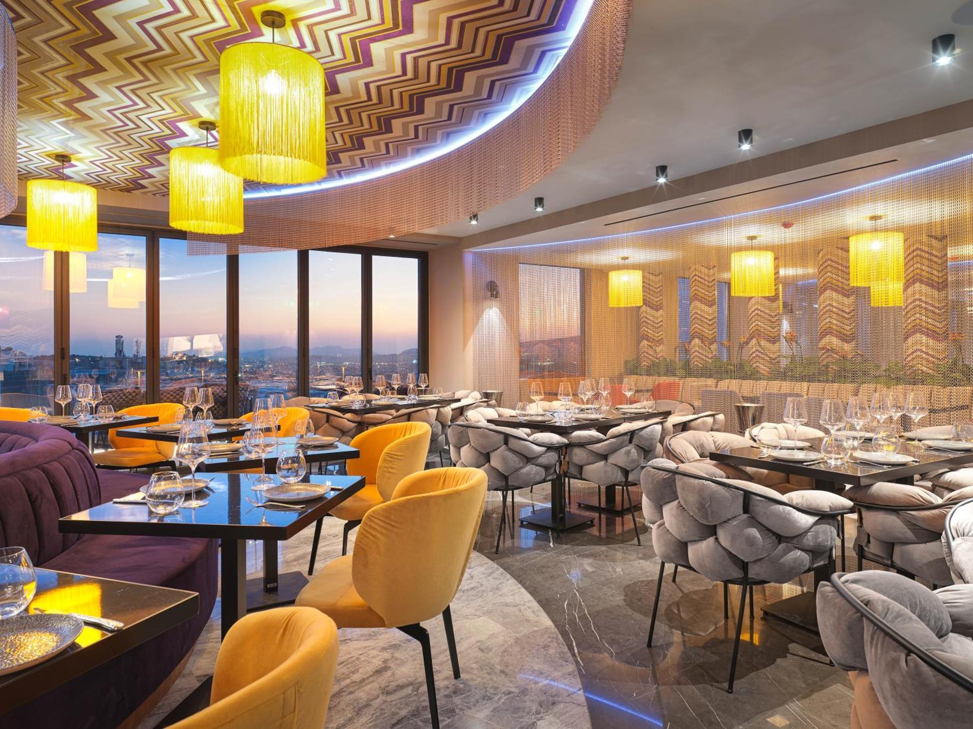 Nyx Esperia Palace Hotel Athens By Leonardo Hotels Exteriér fotografie The restaurant