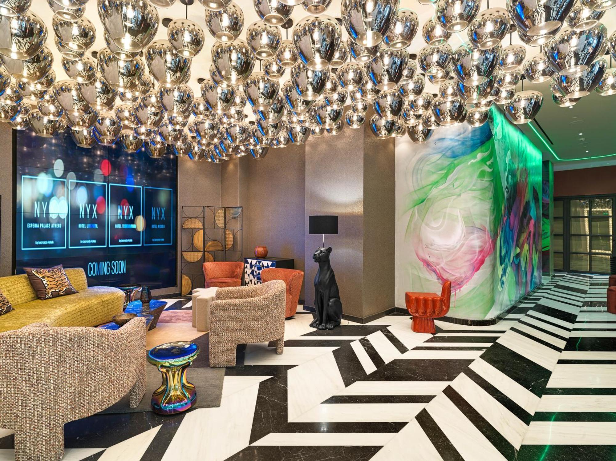 Nyx Esperia Palace Hotel Athens By Leonardo Hotels Exteriér fotografie The lobby of the hotel